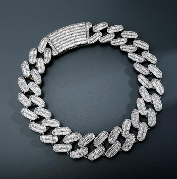 39mm cuban chain style men hip hop necklace plated iced out cubic zirconia stone for jewelry gift, Silver
39mm cuban chain style men hip hop necklace plated iced out cubic zirconia stone for jewelry gift, Silver