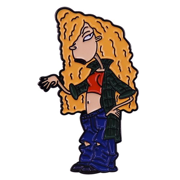 debbie thornberrry rugratts enamel pin brooch badge clothes hat backpack decoration jewelry accessories, Blue
debbie thornberrry rugratts enamel pin brooch badge clothes hat backpack decoration jewelry accessories, Blue