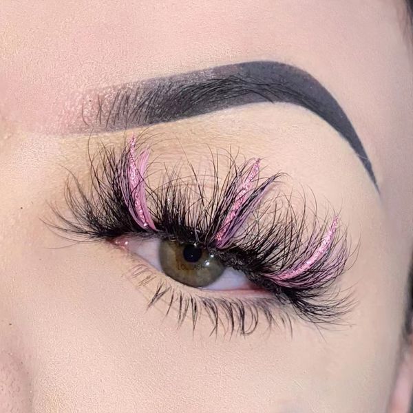 wholesale glitter colored lashes unique mink eyelashes full strip lashes popular shiny party color lash
wholesale glitter colored lashes unique mink eyelashes full strip lashes popular shiny party color lash