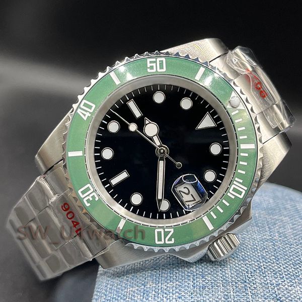 mens watch classic 41mm 2813 movement movement 904l stainless steel bracelet green premium water resistant luminous, Slivery;brown
mens watch classic 41mm 2813 movement movement 904l stainless steel bracelet green premium water resistant luminous, Slivery;brown