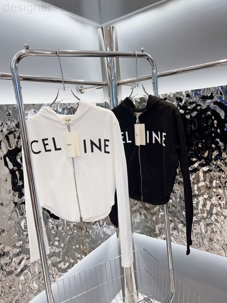women's hoodies & sweatshirts designer ce home 22 spring and summer new letter printing hooded zipper cardigan short coat casual slim g, Black
women's hoodies & sweatshirts designer ce home 22 spring and summer new letter printing hooded zipper cardigan short coat casual slim g, Black