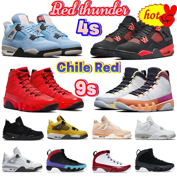 2022 fashion 9 9s chile red thunder 4 4s basketball shoes university blue white oreo black cat pure money trainers tour yellow thunder chang
2022 fashion 9 9s chile red thunder 4 4s basketball shoes university blue white oreo black cat pure money trainers tour yellow thunder chang