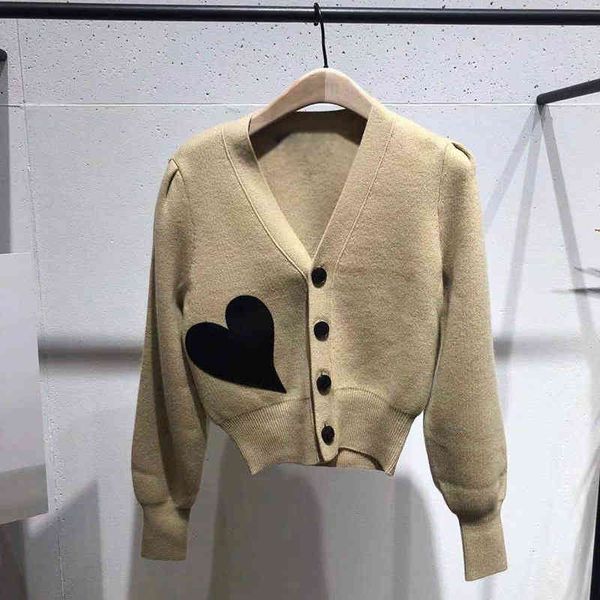 women's sweaters lu xufa autumn winter style temperament v-neck love knitted khaki coat cardigan sweater female, White;black
women's sweaters lu xufa autumn winter style temperament v-neck love knitted khaki coat cardigan sweater female, White;black