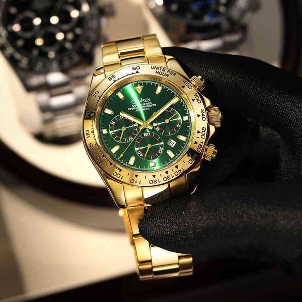 date wristwatches cadisen fashion brand men automatic watches diving 100m sport chronograph sapphire glass casual reloj de hombregdji, Slivery;brown
date wristwatches cadisen fashion brand men automatic watches diving 100m sport chronograph sapphire glass casual reloj de hombregdji, Slivery;brown