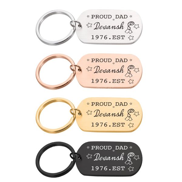 key chain gift for daddy pretty customized name and date keyring personalized gifts for new year christmas keychain for dad, Slivery;golden
key chain gift for daddy pretty customized name and date keyring personalized gifts for new year christmas keychain for dad, Slivery;golden