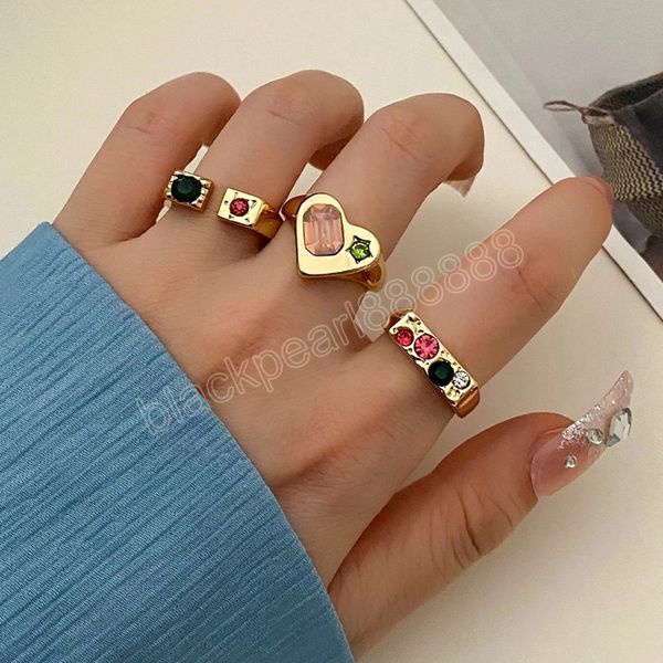 colorful vintage korean love ring set jewelry for teen girls heart beads rings for women accessories rhinestones, Silver
colorful vintage korean love ring set jewelry for teen girls heart beads rings for women accessories rhinestones, Silver