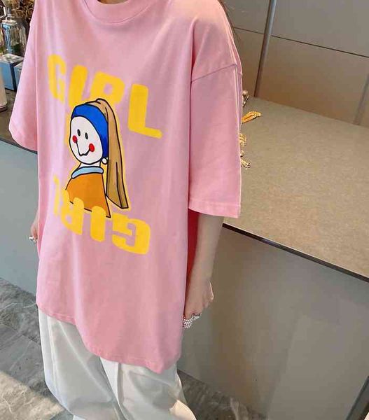 women's t-shirt spring and summer funny animation short sleeve tee cute print pattern letter design casual loose 3940 68mg, White
women's t-shirt spring and summer funny animation short sleeve tee cute print pattern letter design casual loose 3940 68mg, White