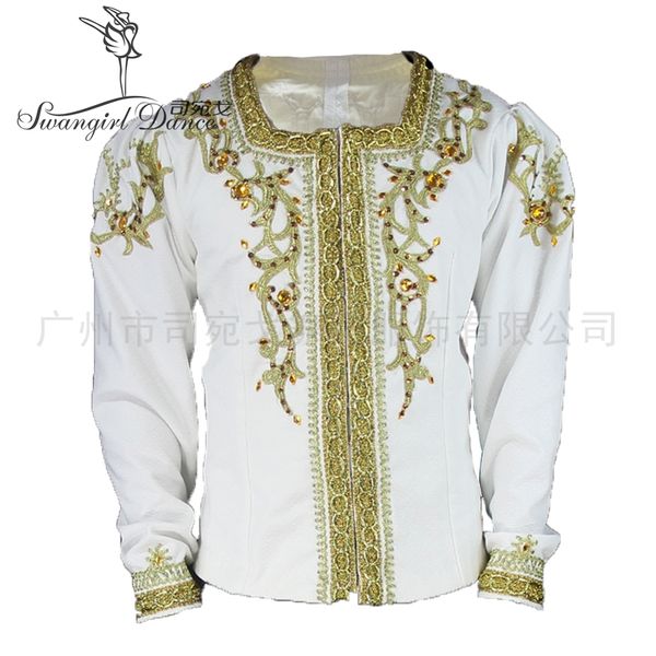 men's professional white gold ballet stage costume boys ballet dance jacket performance outwear bm0001, Black;red
men's professional white gold ballet stage costume boys ballet dance jacket performance outwear bm0001, Black;red