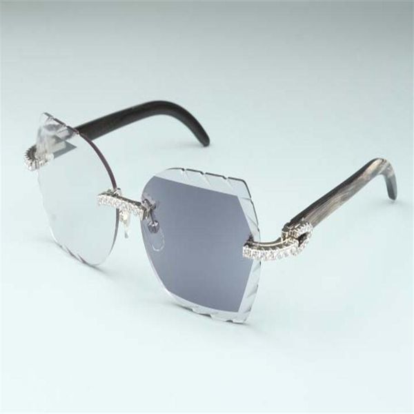 new high-grade carved color changing lens 8300817-c1 luxury natural black pattern horn diamond glasses frame 58-18-135mm one mirro228i, Silver
new high-grade carved color changing lens 8300817-c1 luxury natural black pattern horn diamond glasses frame 58-18-135mm one mirro228i, Silver