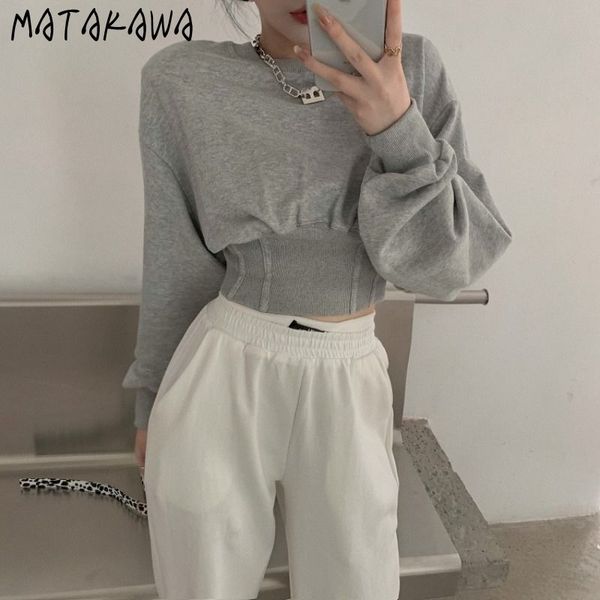 slim waist short womens sweatshirt korean version loose hoodie high hoodies women long sleeve spring 210506, Black
slim waist short womens sweatshirt korean version loose hoodie high hoodies women long sleeve spring 210506, Black