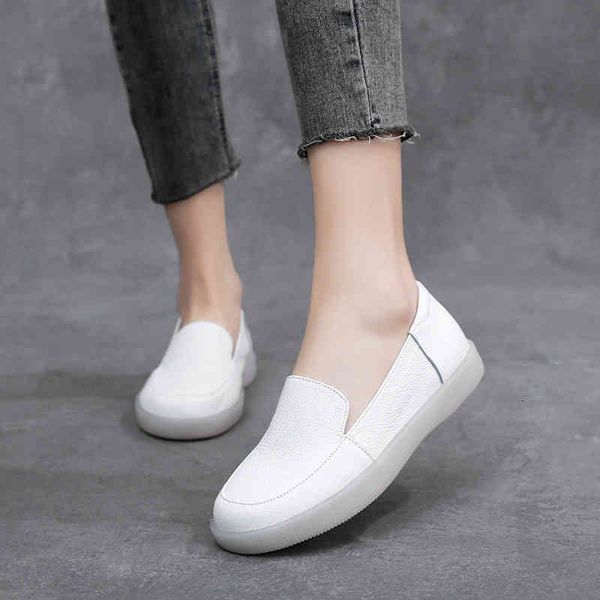 dress shoes spring and autumn flat bottom cowhide nurse doudou shoes leisure large 4143 soft thick working women's single 98ek, Black
dress shoes spring and autumn flat bottom cowhide nurse doudou shoes leisure large 4143 soft thick working women's single 98ek, Black