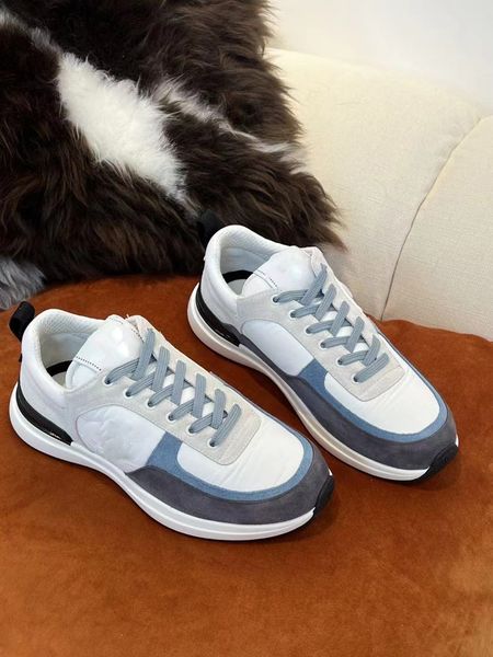 2022 new vintage suede casual shoes men's and women's calfskin designer fashion new upgrade platform shoes leather sneakers lace f, Black
2022 new vintage suede casual shoes men's and women's calfskin designer fashion new upgrade platform shoes leather sneakers lace f, Black