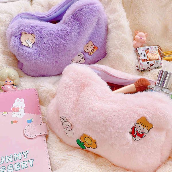 hbp cosmetic bags cases plush cosmetic bag korea student school pencil case girls large capacity storage bag women travel makeup pouch holde
hbp cosmetic bags cases plush cosmetic bag korea student school pencil case girls large capacity storage bag women travel makeup pouch holde