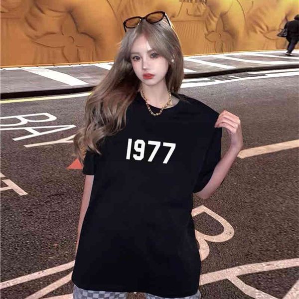 fog of god thread high street 1977 printed sleeve t-shirt 2022 luxury brand fashion design sweatshirts, White;black
fog of god thread high street 1977 printed sleeve t-shirt 2022 luxury brand fashion design sweatshirts, White;black