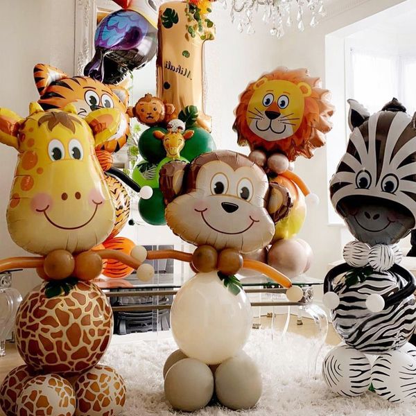 jungle safari animal head birthday balloons set lion tiger helium animal balloons wild one 1st birthday party decor baby shower
jungle safari animal head birthday balloons set lion tiger helium animal balloons wild one 1st birthday party decor baby shower