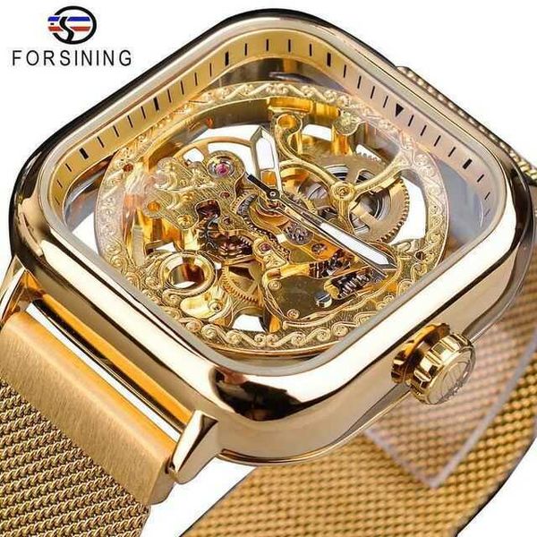 new automatic forsing hollow mechanical watch men's steel band watch, Slivery;brown
new automatic forsing hollow mechanical watch men's steel band watch, Slivery;brown