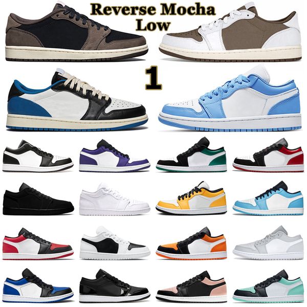 1 low og reverse mocha 1s basketball shoes men women unc bred shadow toe wolf grey pine green white camo mens trainers outdoor sports sneake
1 low og reverse mocha 1s basketball shoes men women unc bred shadow toe wolf grey pine green white camo mens trainers outdoor sports sneake