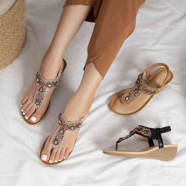 flip flops fashion 2022 rhinestone herringbone clip leisure slope heel women's sandals are comfortable to wear thick soled sandals, Black
flip flops fashion 2022 rhinestone herringbone clip leisure slope heel women's sandals are comfortable to wear thick soled sandals, Black