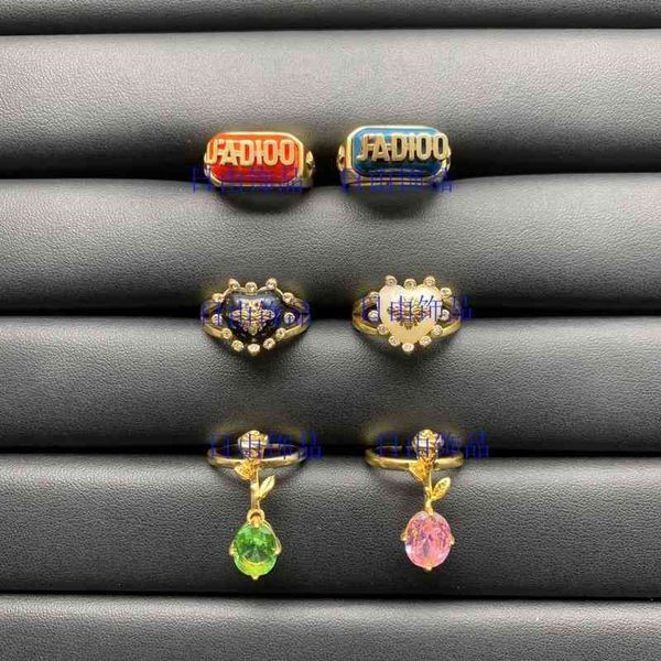 factory outlet new letter color diamond open ring temperament personality trend fashion jewelry, Silver
factory outlet new letter color diamond open ring temperament personality trend fashion jewelry, Silver