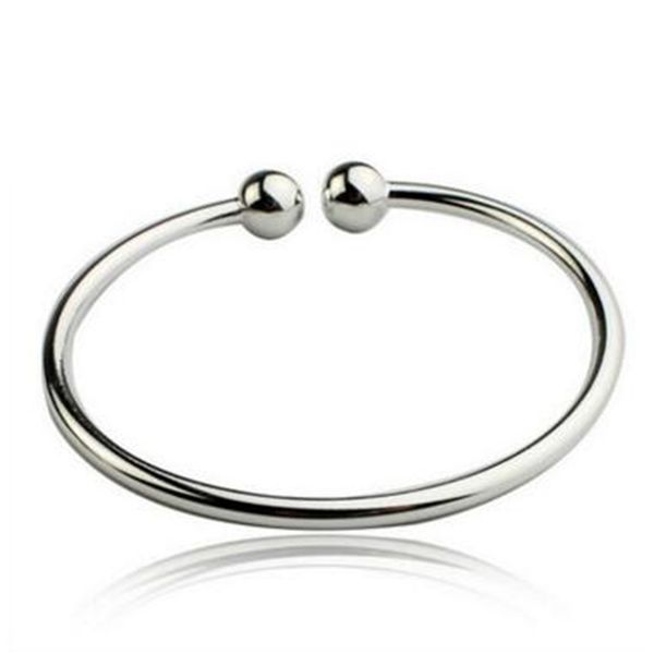 double ball silver bracelet women open cuff wristband hand cuffs 925 sterling bracelets fashion bangles, Golden;silver
double ball silver bracelet women open cuff wristband hand cuffs 925 sterling bracelets fashion bangles, Golden;silver