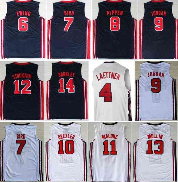 1992 team basketball jersey dream bird michael patrick ewing scottie pippen clyde drexler john stockton karl malone charles barkley johnson, Black
1992 team basketball jersey dream bird michael patrick ewing scottie pippen clyde drexler john stockton karl malone charles barkley johnson, Black