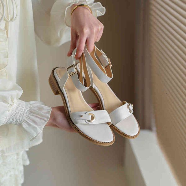 sandals style casual sandals women's round head straight cow leather simple ankle trip belt white low heel shoes s913, Black
sandals style casual sandals women's round head straight cow leather simple ankle trip belt white low heel shoes s913, Black