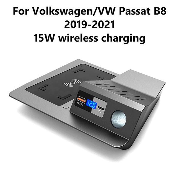 qi 15w car wireless charger for volkswagen vw passat b8 2019-2021 fast qc3.0 pd car central control modification accessories
qi 15w car wireless charger for volkswagen vw passat b8 2019-2021 fast qc3.0 pd car central control modification accessories