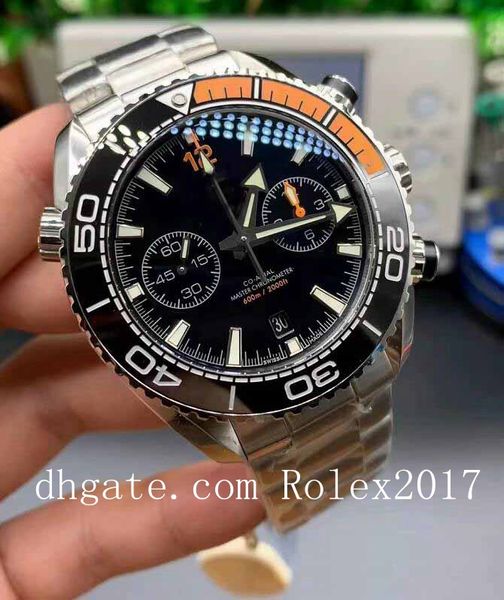 men's luxury products wristwatches steel omf factory cal. 9900 automatic movement chronograph ceramic bezel 45.5mm swim mens watch, Slivery;brown
men's luxury products wristwatches steel omf factory cal. 9900 automatic movement chronograph ceramic bezel 45.5mm swim mens watch, Slivery;brown