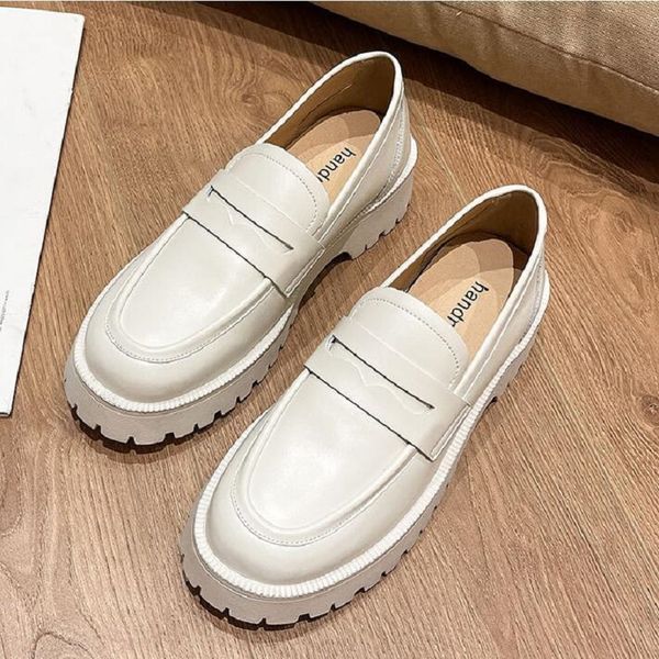 spring female british style shoes thick-soled college casual loafers genuine leather fashion shoes girls da030, Black
spring female british style shoes thick-soled college casual loafers genuine leather fashion shoes girls da030, Black