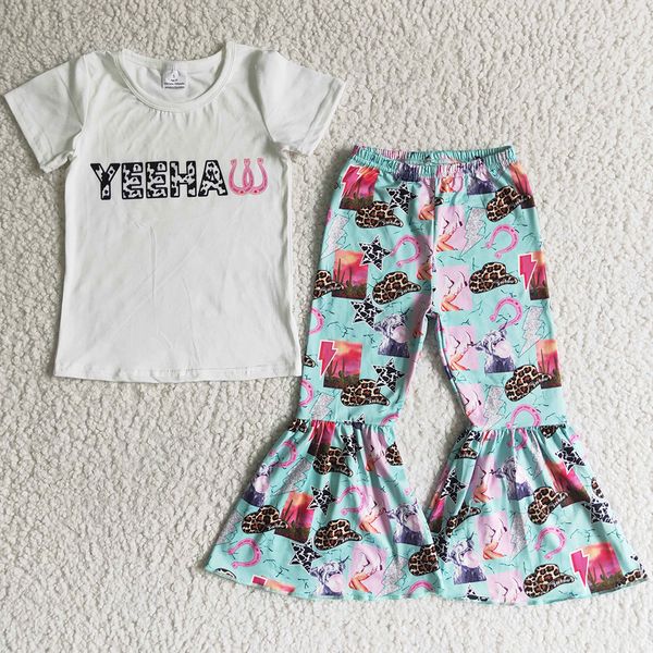 new arrival kids designer clothes girl sets fashion baby girls clothing short sleeve bell bottom pants spring toddler outfits western style, White
new arrival kids designer clothes girl sets fashion baby girls clothing short sleeve bell bottom pants spring toddler outfits western style, White