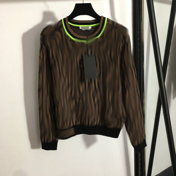 506 2022 milan runway spring summer brand same style long sleeve green pink pullover women's crew neck womens meiyi, White
506 2022 milan runway spring summer brand same style long sleeve green pink pullover women's crew neck womens meiyi, White