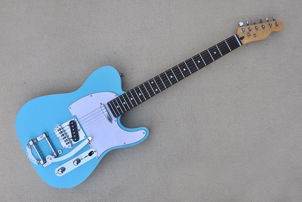 factory custom blue electric guitar with maple neck,chrome hardware,tremolo system,white pickguard,rosewood fretboard,can be customized
factory custom blue electric guitar with maple neck,chrome hardware,tremolo system,white pickguard,rosewood fretboard,can be customized