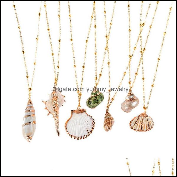 pendant necklaces pendants jewelry isang new fashion gold plated seashell conch necklace american european 18k chain summer beach jewellry, Silver
pendant necklaces pendants jewelry isang new fashion gold plated seashell conch necklace american european 18k chain summer beach jewellry, Silver