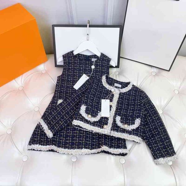 baby girls clothes designer kids dress set wool woolen two piece luxury tracksuits jacket ch..el brand autumn long sleeves sweater girls, White
baby girls clothes designer kids dress set wool woolen two piece luxury tracksuits jacket ch..el brand autumn long sleeves sweater girls, White