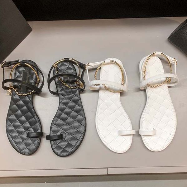 woman sandal leather upper open toe round head womens shoe chain buckle fashion slides diamond sewing thread summer shoes beach dating shopp, Black
woman sandal leather upper open toe round head womens shoe chain buckle fashion slides diamond sewing thread summer shoes beach dating shopp, Black