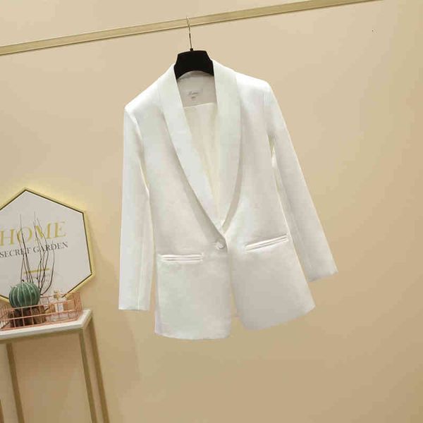 women's suits & blazers gaby imitation acetate satin 325g hand sewn arch needle collar suit women's coat ugir, White;black
women's suits & blazers gaby imitation acetate satin 325g hand sewn arch needle collar suit women's coat ugir, White;black