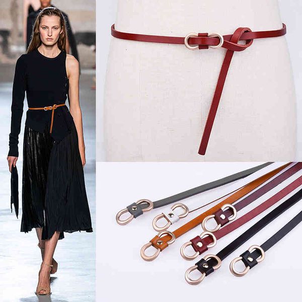 belts layer cowhide ins style decorative thin belt with skirt waist closing fashion knotted vaqq, Black;brown
belts layer cowhide ins style decorative thin belt with skirt waist closing fashion knotted vaqq, Black;brown