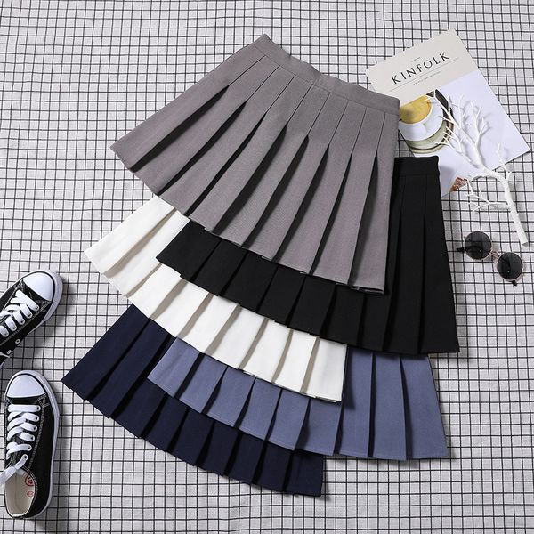 pleated skirt womens spring/summer jk white 2022 new korean style large size plaid skirt for autumn and winter high waist a- line skirt, Black;gray
pleated skirt womens spring/summer jk white 2022 new korean style large size plaid skirt for autumn and winter high waist a- line skirt, Black;gray