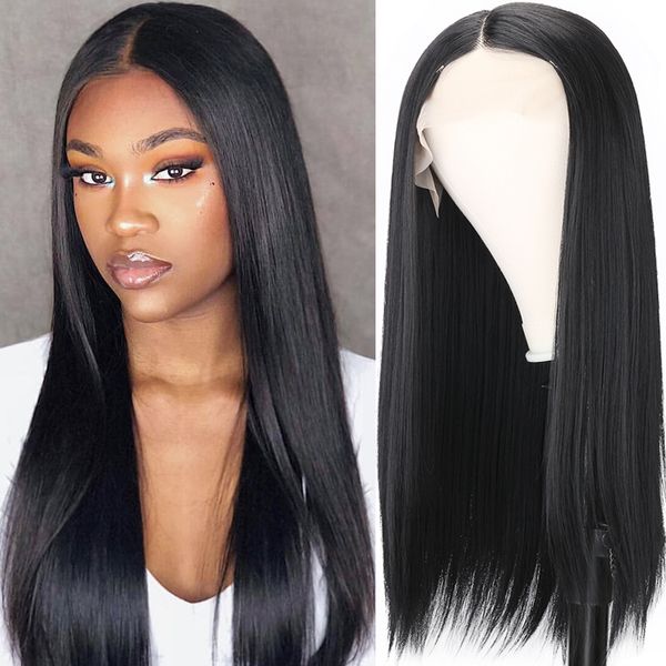 lx brand straight burgundy lace front wig heat resistant hair synthetic lace front wig pre plucked t part lace frontal wig for womenfactory, Black
lx brand straight burgundy lace front wig heat resistant hair synthetic lace front wig pre plucked t part lace frontal wig for womenfactory, Black