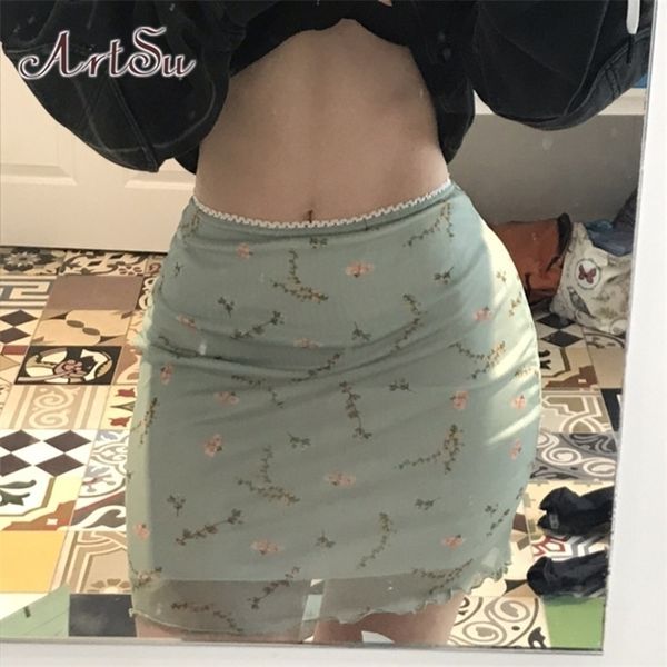 artsu green high waist mesh mini skirts women y2k aesthetics floral print ruffles summer bodycon skirt vintage outfits sk52131 220526, Black
artsu green high waist mesh mini skirts women y2k aesthetics floral print ruffles summer bodycon skirt vintage outfits sk52131 220526, Black