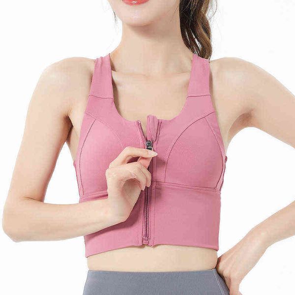 cross back bra women's shockproof high-strength yoga vest with zipper fitness clothing autumn
cross back bra women's shockproof high-strength yoga vest with zipper fitness clothing autumn