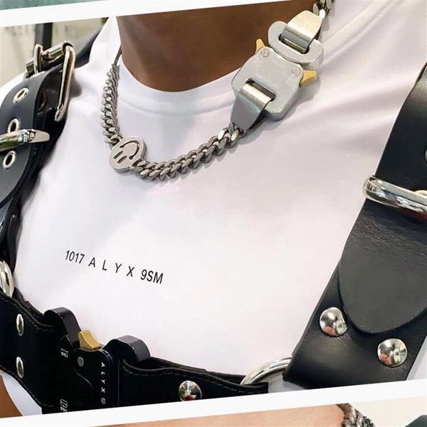 2020 1017 alyx studio logo metal chain necklace bracelet belts men women hip hop outdoor street accessories festival gift shi2486, Silver
2020 1017 alyx studio logo metal chain necklace bracelet belts men women hip hop outdoor street accessories festival gift shi2486, Silver