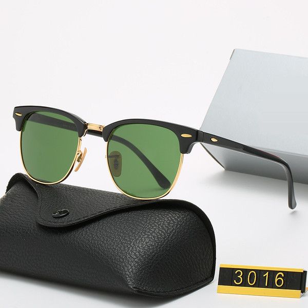 1pcs fashion ray sunglasses eyewear sun glasses designer mens womens brown cases black metal frame dark, White;black
1pcs fashion ray sunglasses eyewear sun glasses designer mens womens brown cases black metal frame dark, White;black