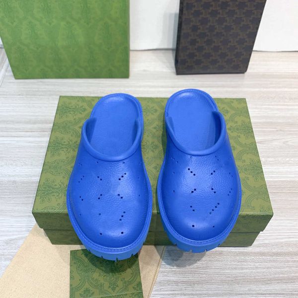 summer women's platform perforated double g sandal hibiscus red rubber slipper designer luxury fashion classic ladies beach striped fla, Black 
summer women's platform perforated double g sandal hibiscus red rubber slipper designer luxury fashion classic ladies beach striped fla, Black