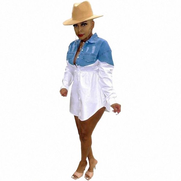 casual dresses color block denim patchwork women blouse and shirt dress summer clothing turn down collar long sleeve buttons up short vestid, Black;gray
casual dresses color block denim patchwork women blouse and shirt dress summer clothing turn down collar long sleeve buttons up short vestid, Black;gray