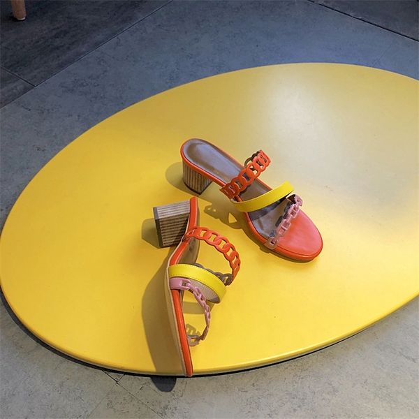 30% off 2022 slippers sandals leather thick heel slippers color summer sandals women, Black
30% off 2022 slippers sandals leather thick heel slippers color summer sandals women, Black