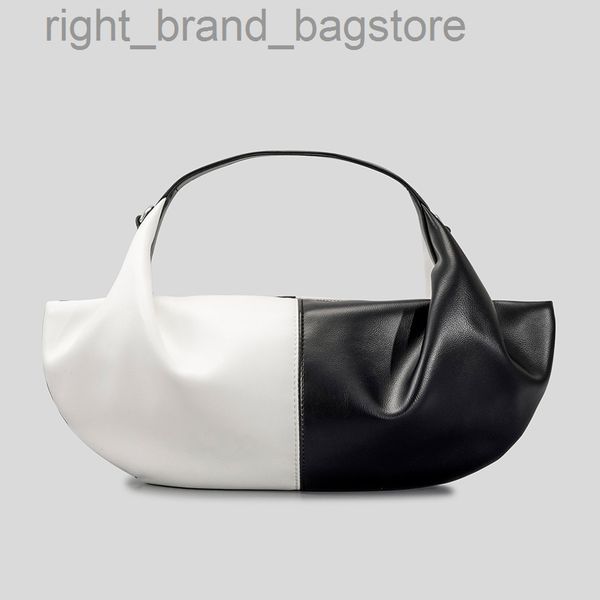 2022 summer women tote bag patchwork black white pu leather dumplings handle handbag female casual luxury cloud corssbody bag w220810
2022 summer women tote bag patchwork black white pu leather dumplings handle handbag female casual luxury cloud corssbody bag w220810