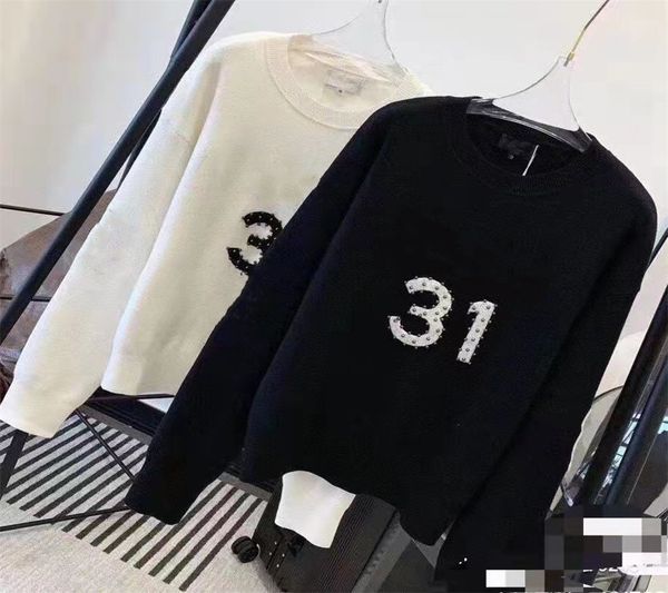 women's pullover heavy letter nail bead embroidery knit jumper sweater fall winter 22ss new women loose white black
women's pullover heavy letter nail bead embroidery knit jumper sweater fall winter 22ss new women loose white black