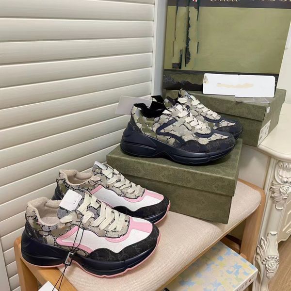 wholesale 2022 rhyton designer shoes platform sneaker men women trainers multicolor sneakers vintage chaussures strawberry mouse mouth shoe, Black
wholesale 2022 rhyton designer shoes platform sneaker men women trainers multicolor sneakers vintage chaussures strawberry mouse mouth shoe, Black