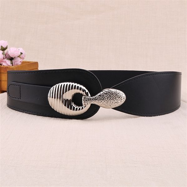 belts coat accessories women's wide waist leather cover belt decorative skirt simple and versatile fashion korea p9a4, Black;brown
belts coat accessories women's wide waist leather cover belt decorative skirt simple and versatile fashion korea p9a4, Black;brown